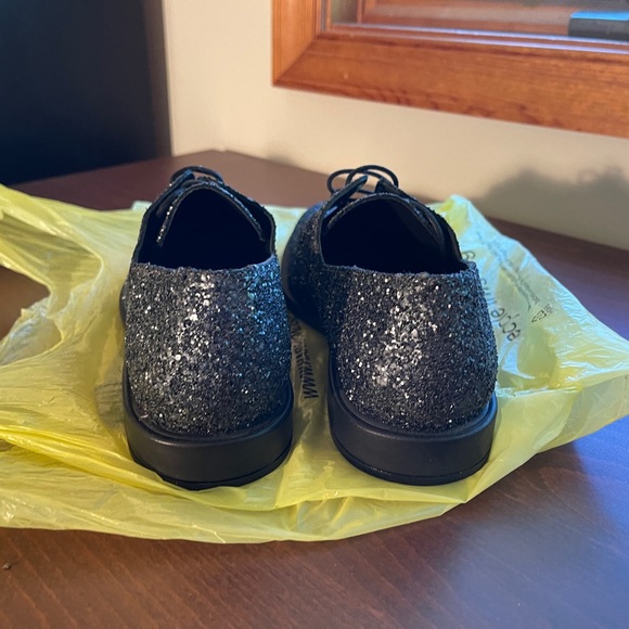 Miista Sparkly Ombré Fade Glitter Oxfords Brogues, NWOT GB3 EU36 US5.5-6 - Picture 4 of 8